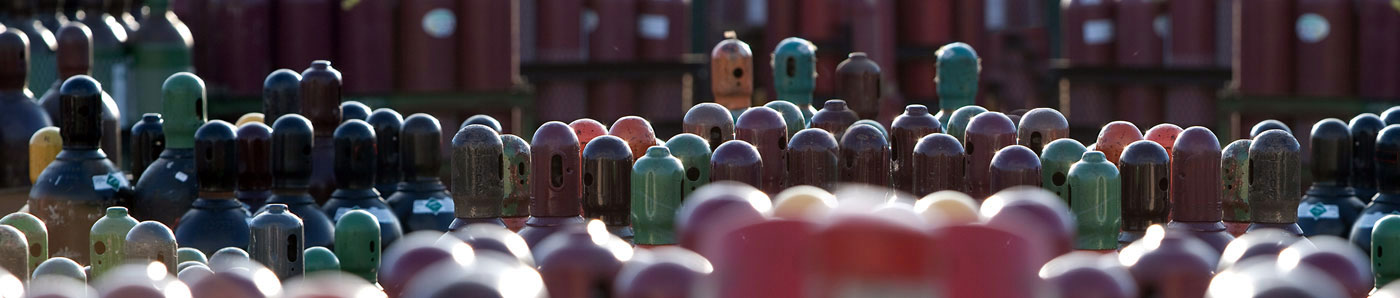 compressed gas cylinders