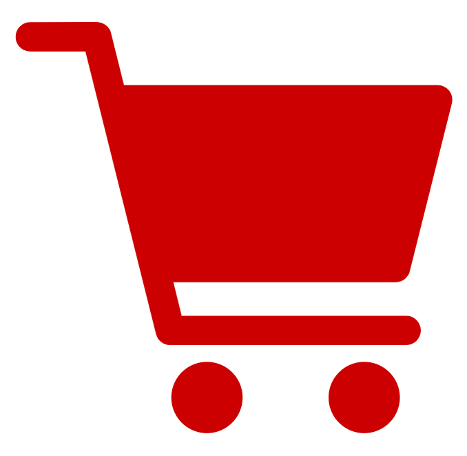 A shopping cart icon 